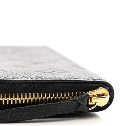 Louis Vuitton Empreinte Clemence Wallet Black 7 of 9