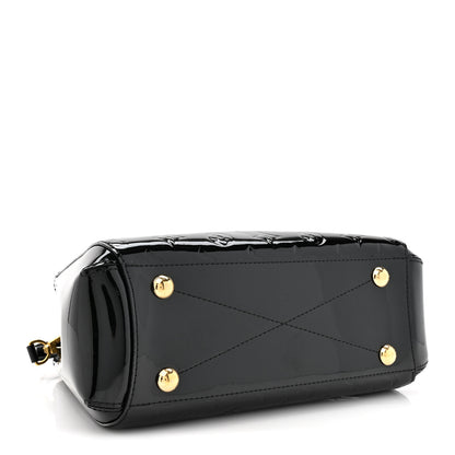 Louis Vuitton Vernis Montaigne BB Black 3 of 8