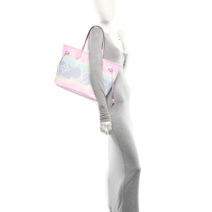 Louis Vuitton Monogram Escale Neverfull MM Pastel 2 of 10