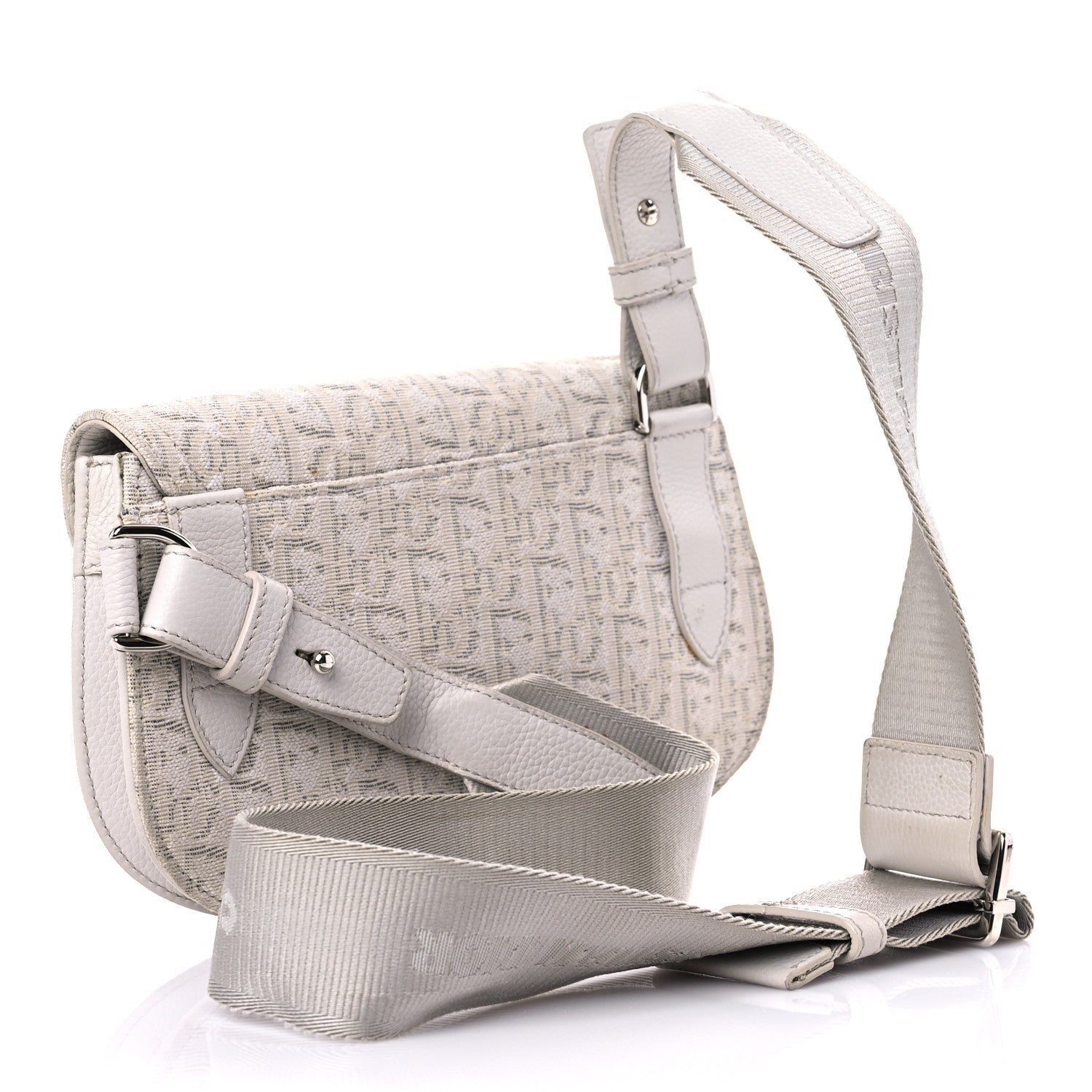 Christian Dior Oblique Saddle Messenger Pouch Beige 3 of 24