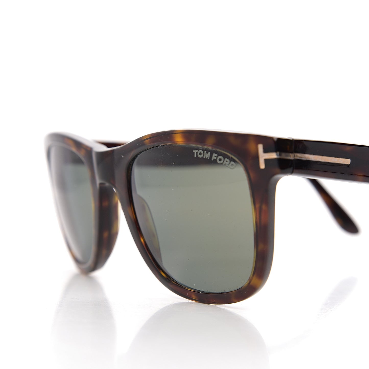 Polarized Leo Square Sunglasses TF336 Havana