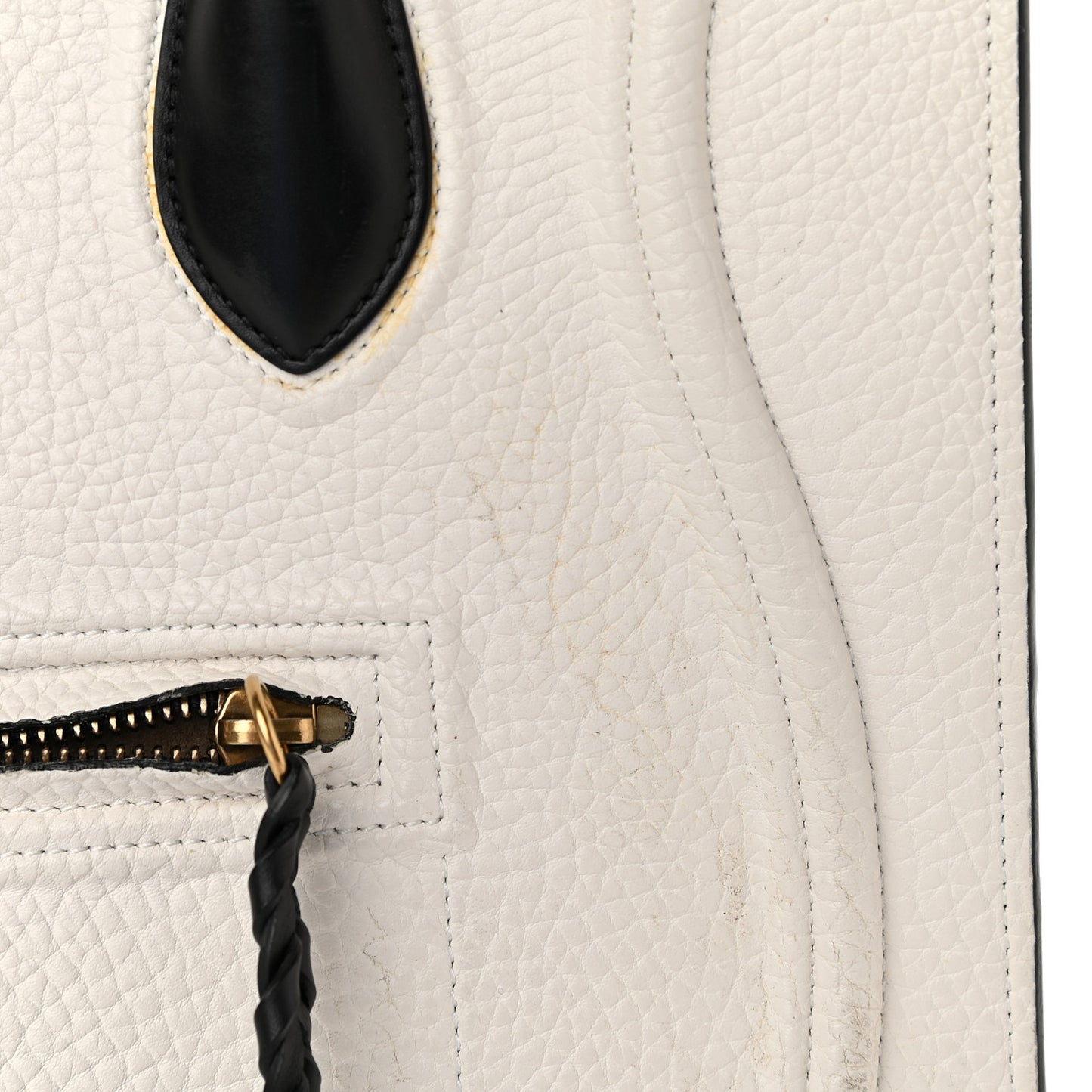 Bullhide Medium Phantom Luggage White