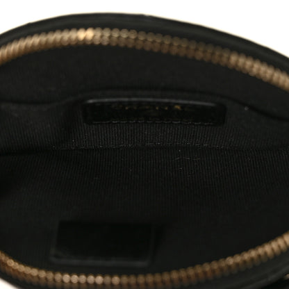 Chanel Lambskin Mini Camellia Bouquet Clutch With Chain Black 13 of 19