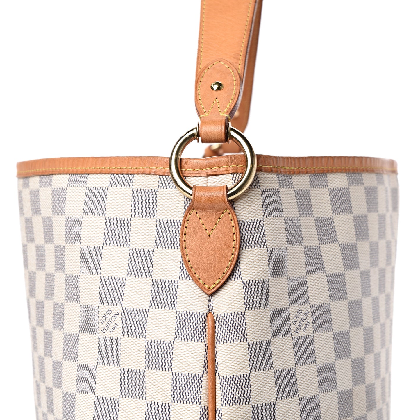 Damier Azur Delightful MM Rose Ballerine