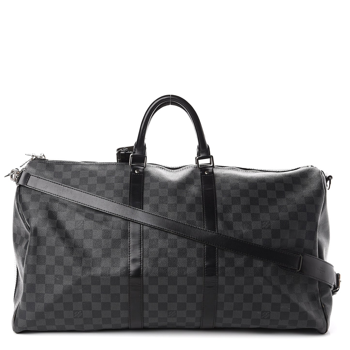 Damier Graphite Keepall Bandouliere 55