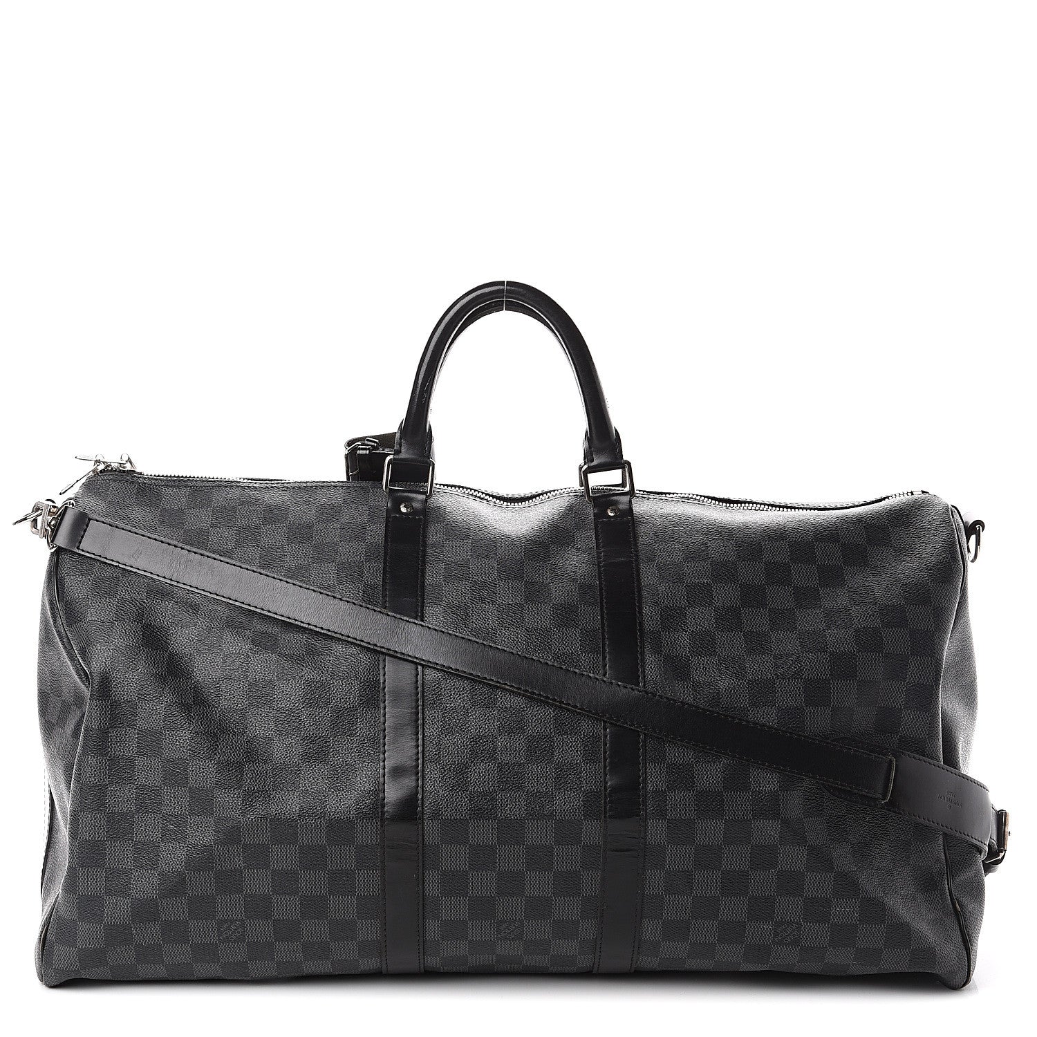 Louis Vuitton Damier Graphite Keepall Bandouliere 55 1 of 8