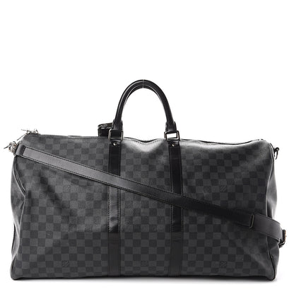 Louis Vuitton Damier Graphite Keepall Bandouliere 55 1 of 8