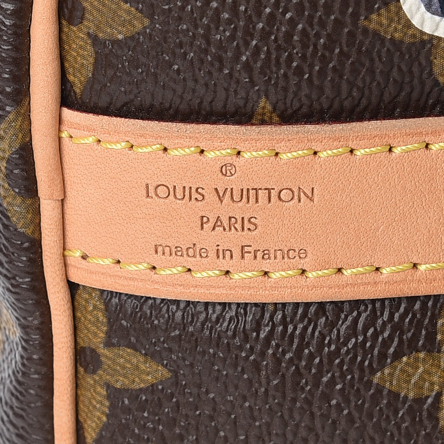 Louis Vuitton Monogram World Tour Speedy Bandouliere 30 7 of 16