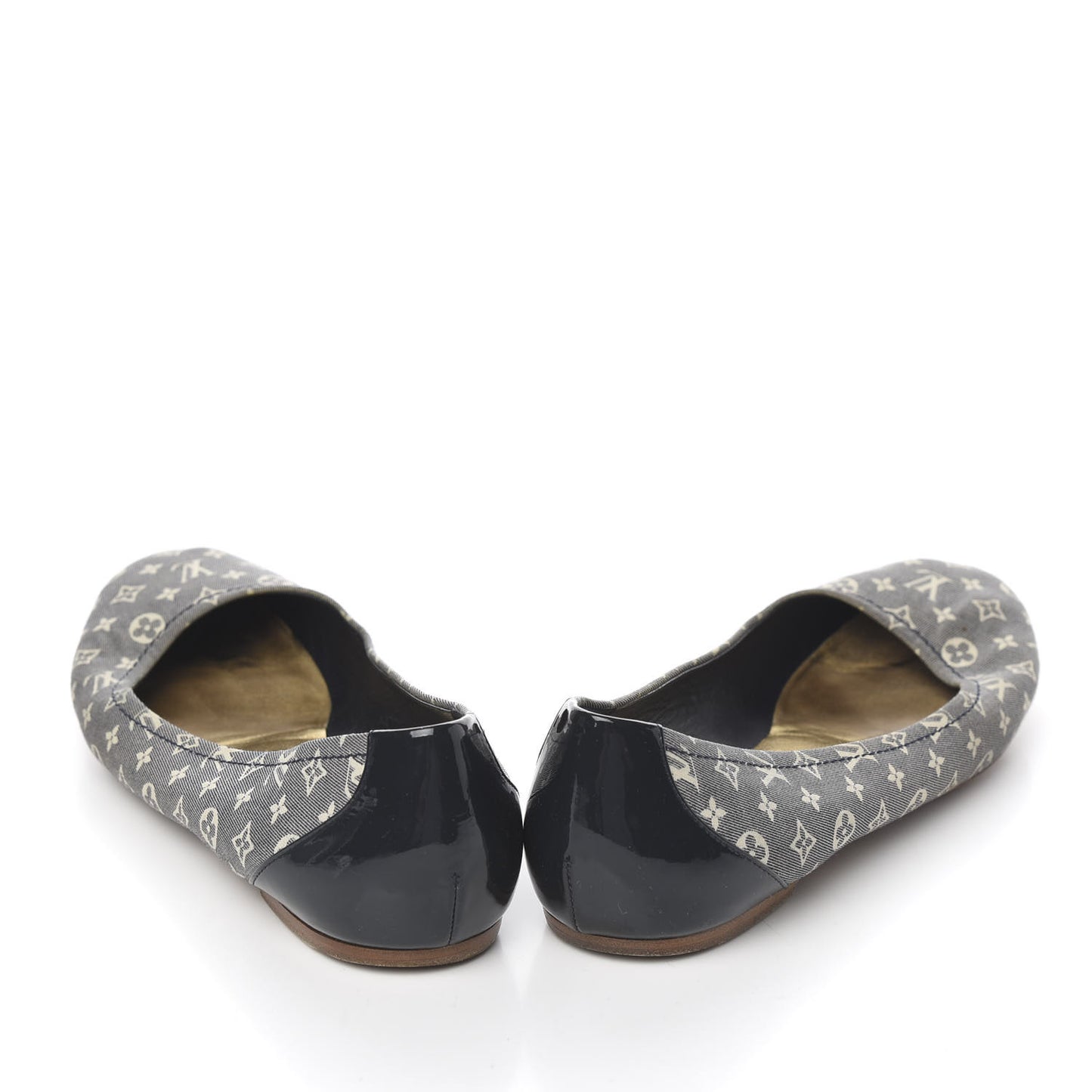 Monogram Idylle Ballerina Flats 40 Encre