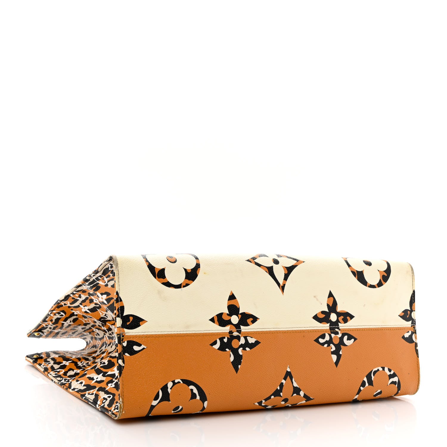 Louis Vuitton Monogram Giant Jungle Onthego GM Ivory 4 of 14