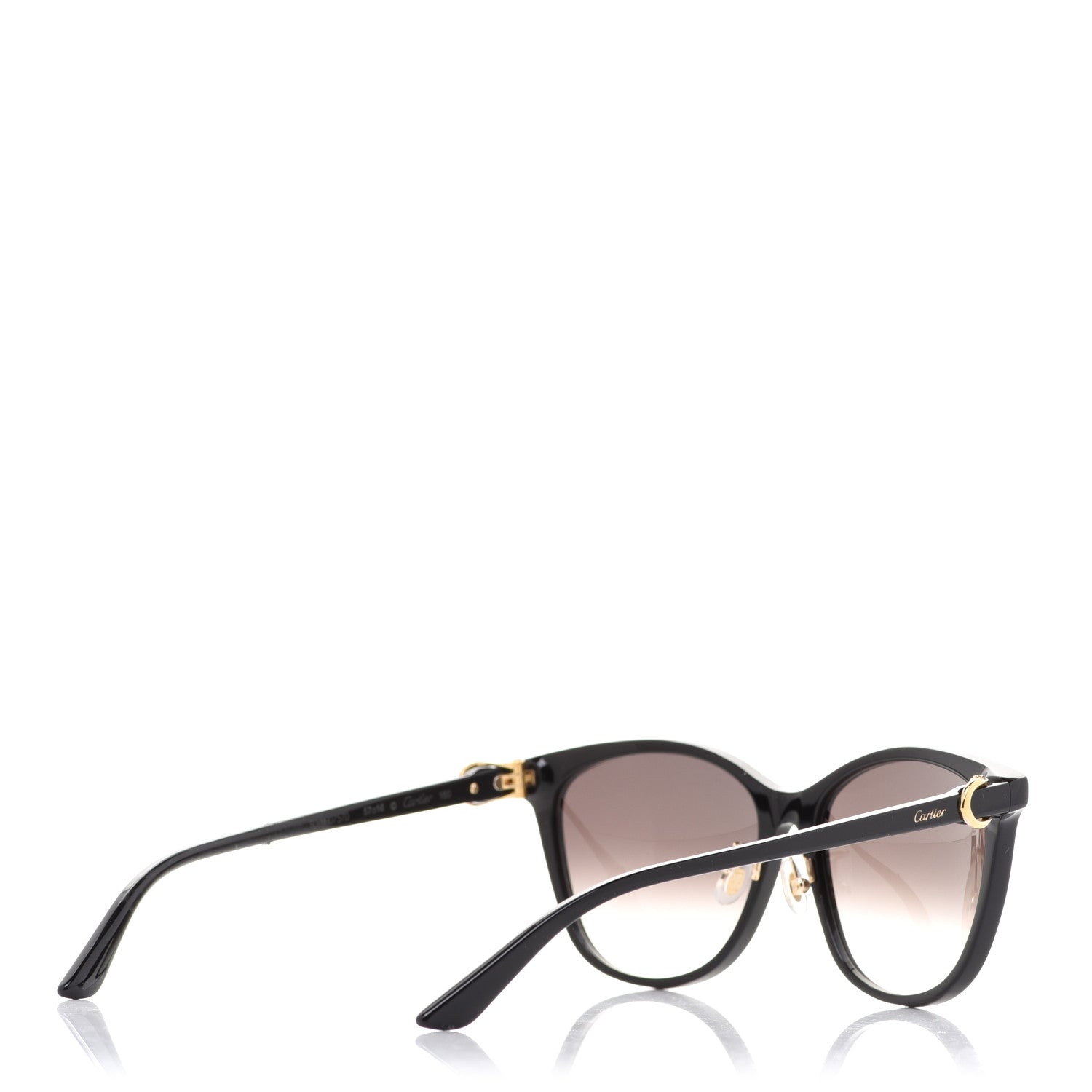 Cartier CT0186SA Sunglasses Black 4 of 8