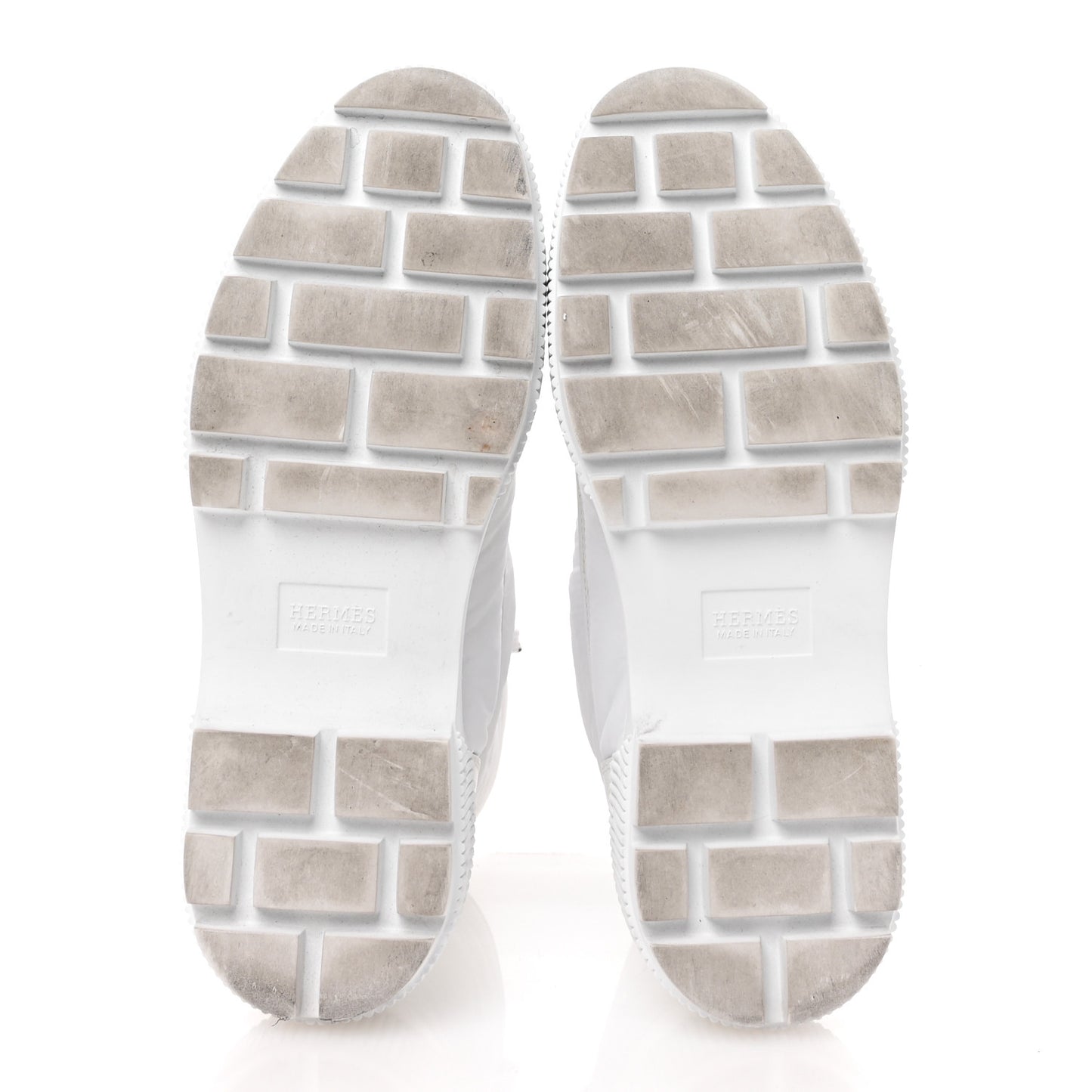 Calfskin Parachute Fresh Ankle Boots 38.5 White
