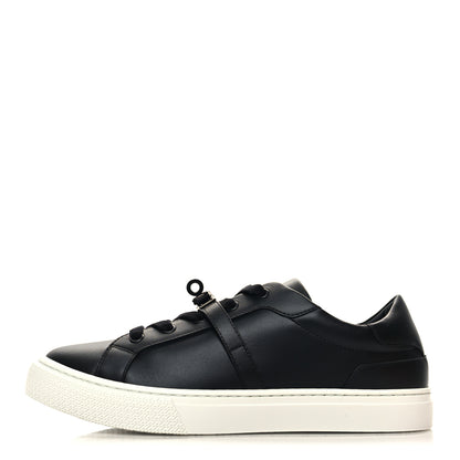 Hermes Calfskin Day Sneakers 39.5 Black 1 of 9