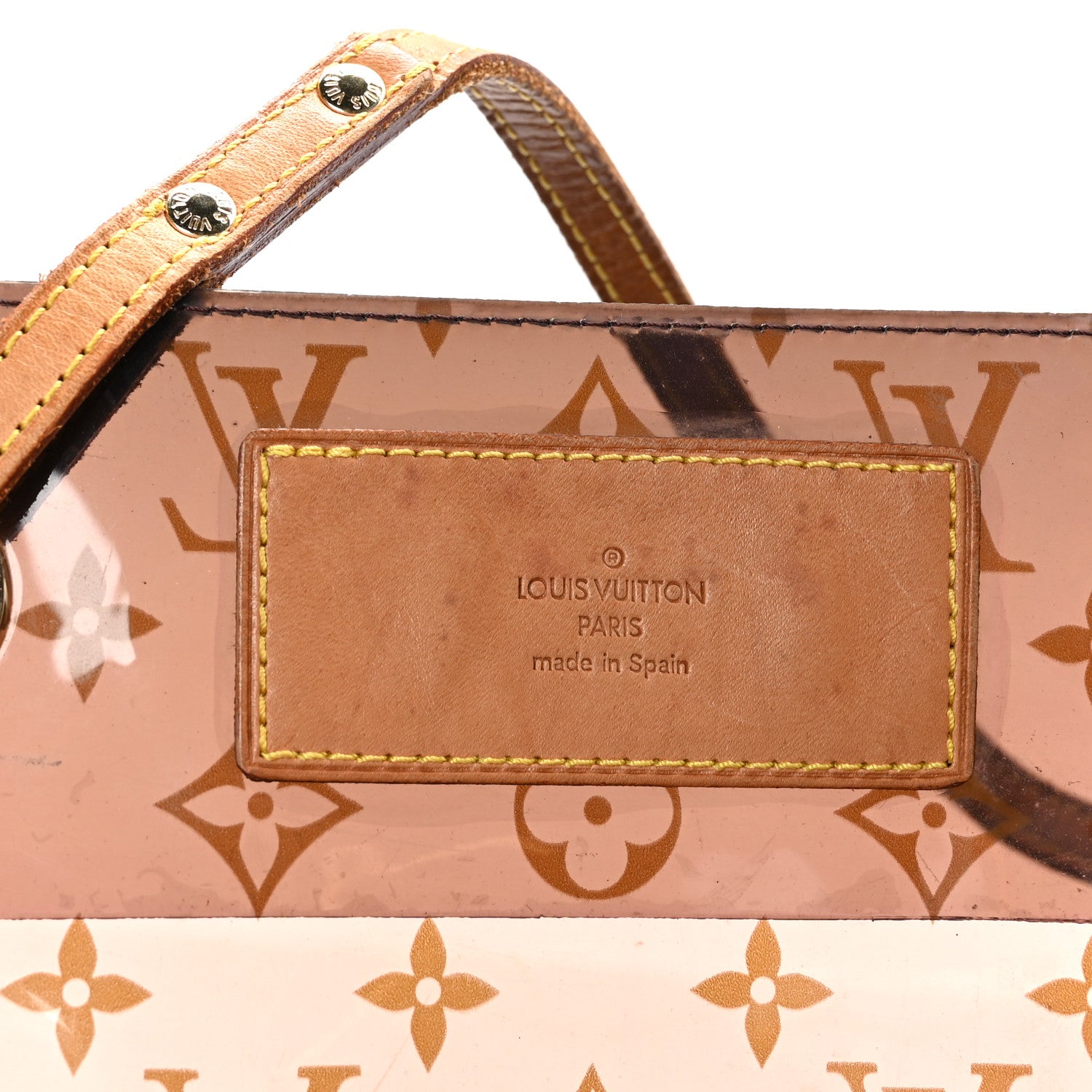 Louis Vuitton Vinyl Monogram Ambre Sac Cabas GM 6 of 13