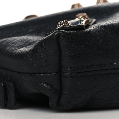 Balenciaga Agneau Giant 12 Rose Gold Hardware Mini Move On Black 9 of 13