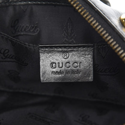 Gucci Calfskin Studded Babouska Clutch Black 6 of 7