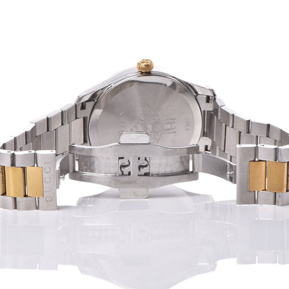 Gucci Stainless Steel 38mm G-Timeless Two Tone Snake Quartz Watch 6 of 6