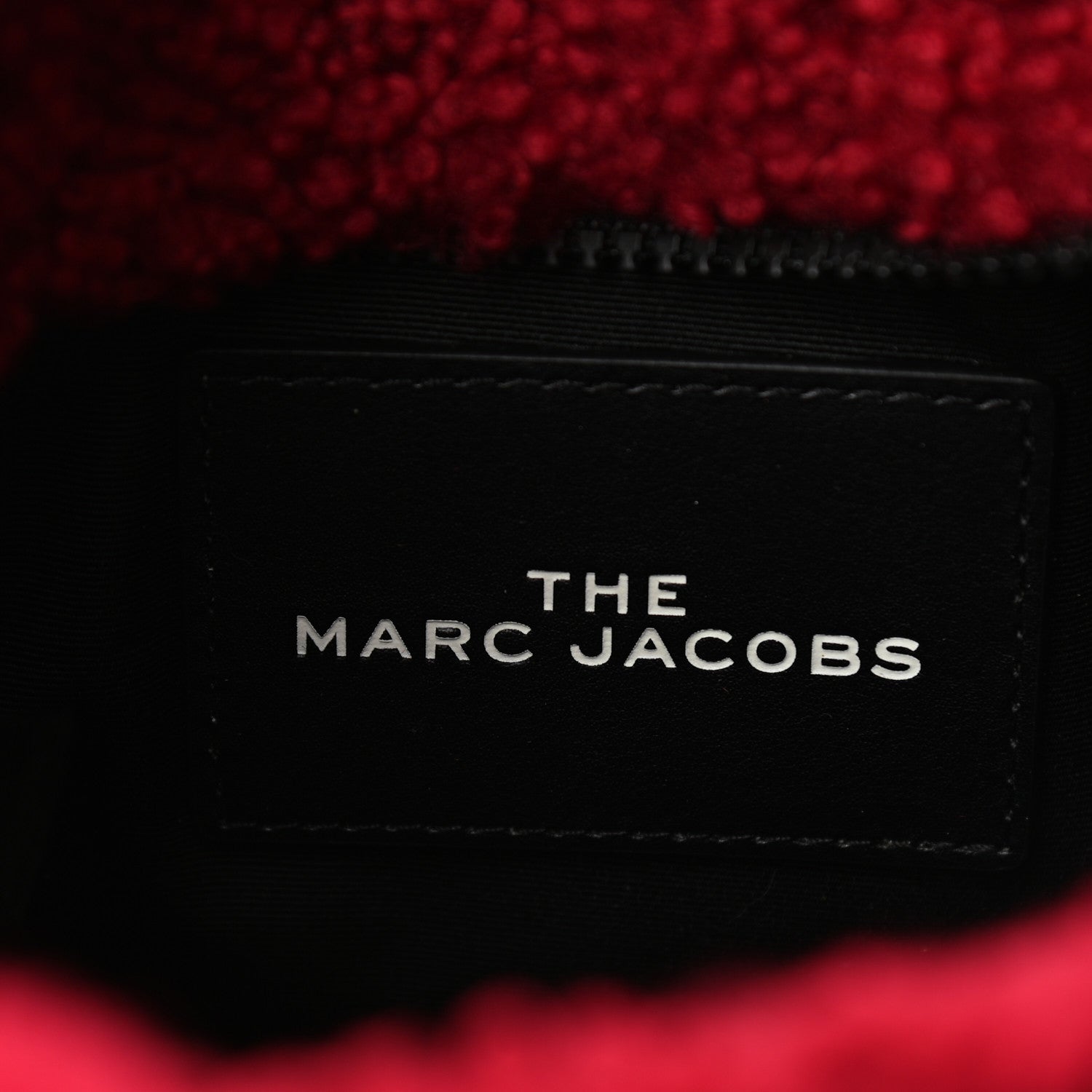 Marc Jacobs Polyester Cotton Mini The Teddy Traveler Tote Bag Red Wine 6 of 9