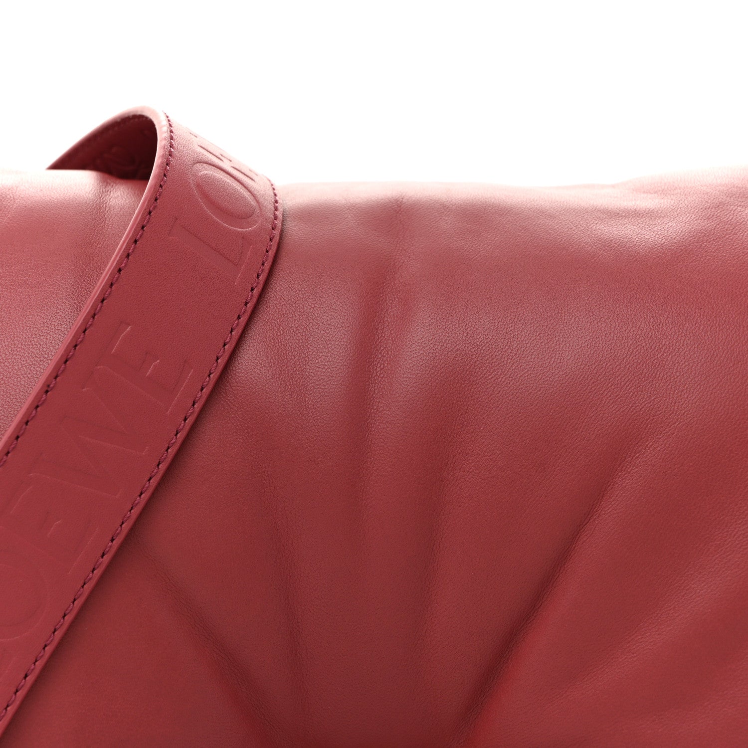 Loewe Lambskin Goya Puffer Bag Plumrose 8 of 13