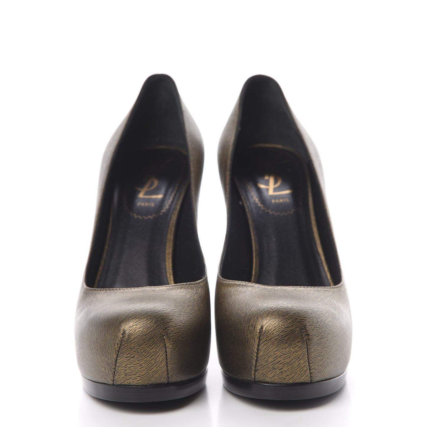 Vernigolf Tribtoo 105 Platform Pumps 36.5 Gold