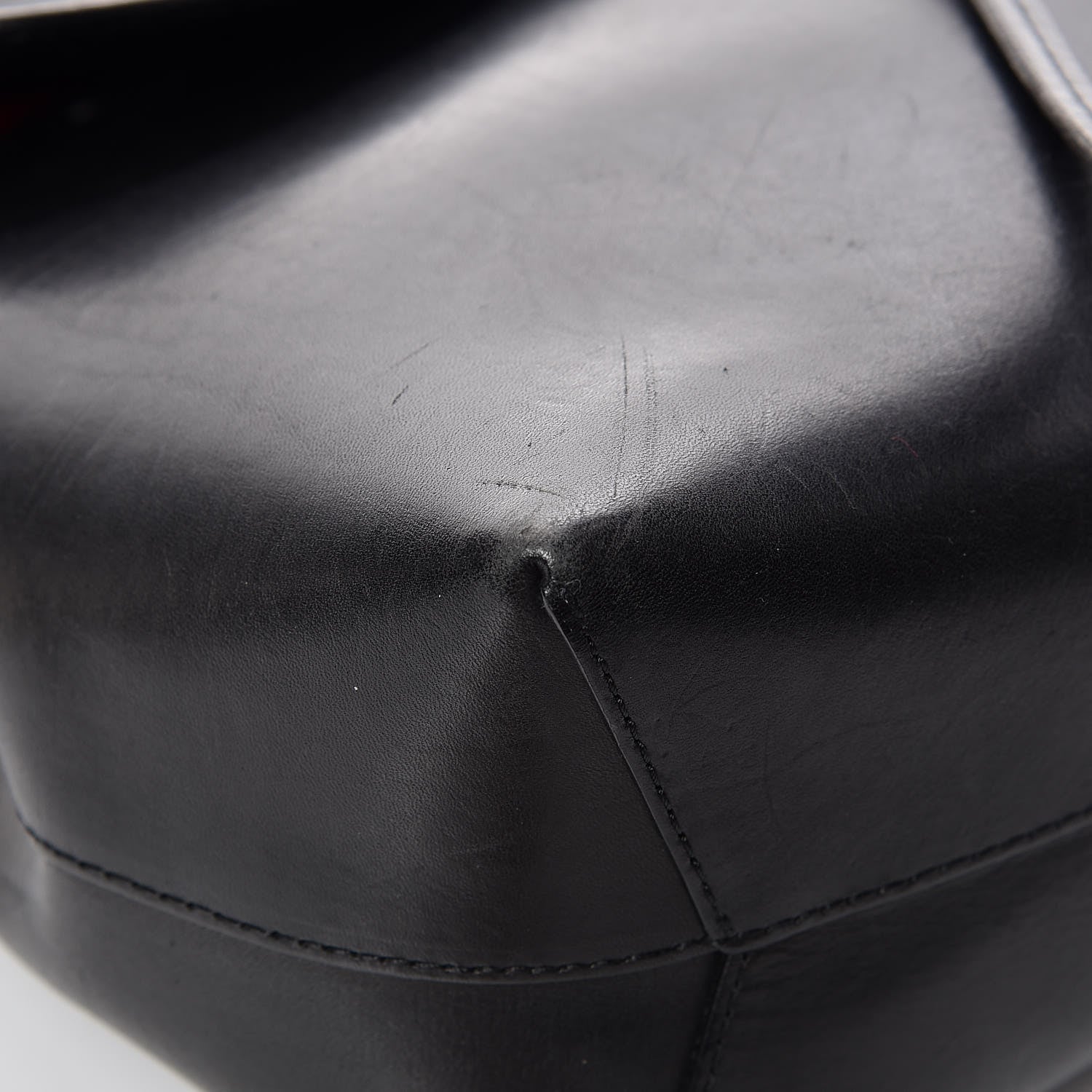 Mansur Gavriel Calfskin Lady Bag Black Flamma 20 of 26