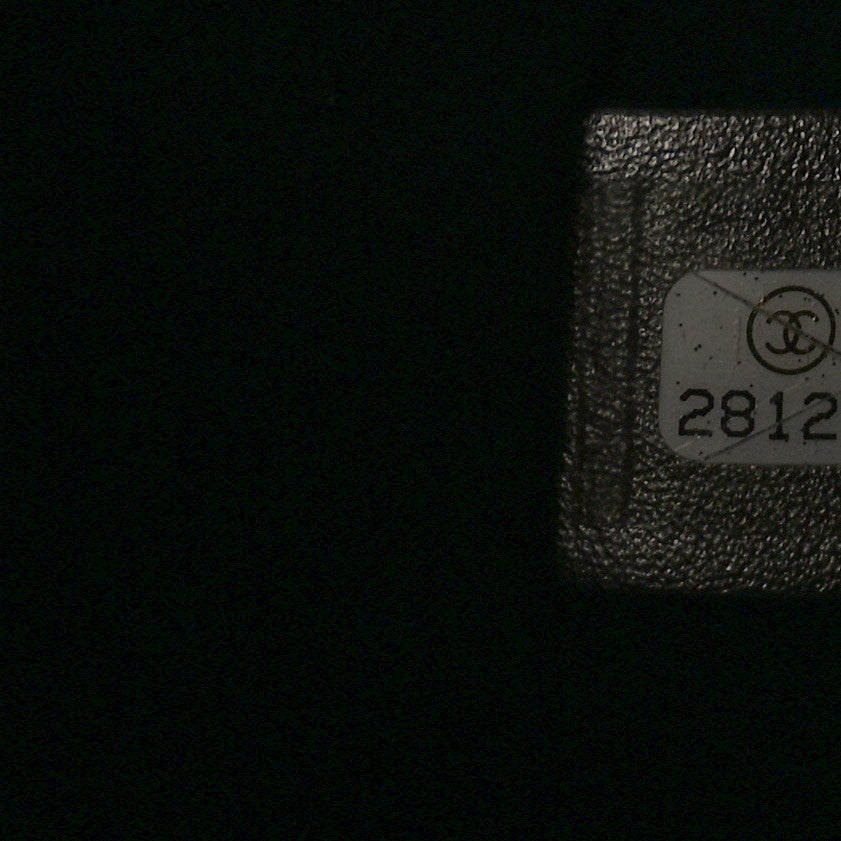 Chanel Metallic Calfskin Crocodile Embossed Large Backpack Silver 6 of 9