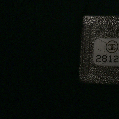 Chanel Metallic Calfskin Crocodile Embossed Large Backpack Silver 6 of 9