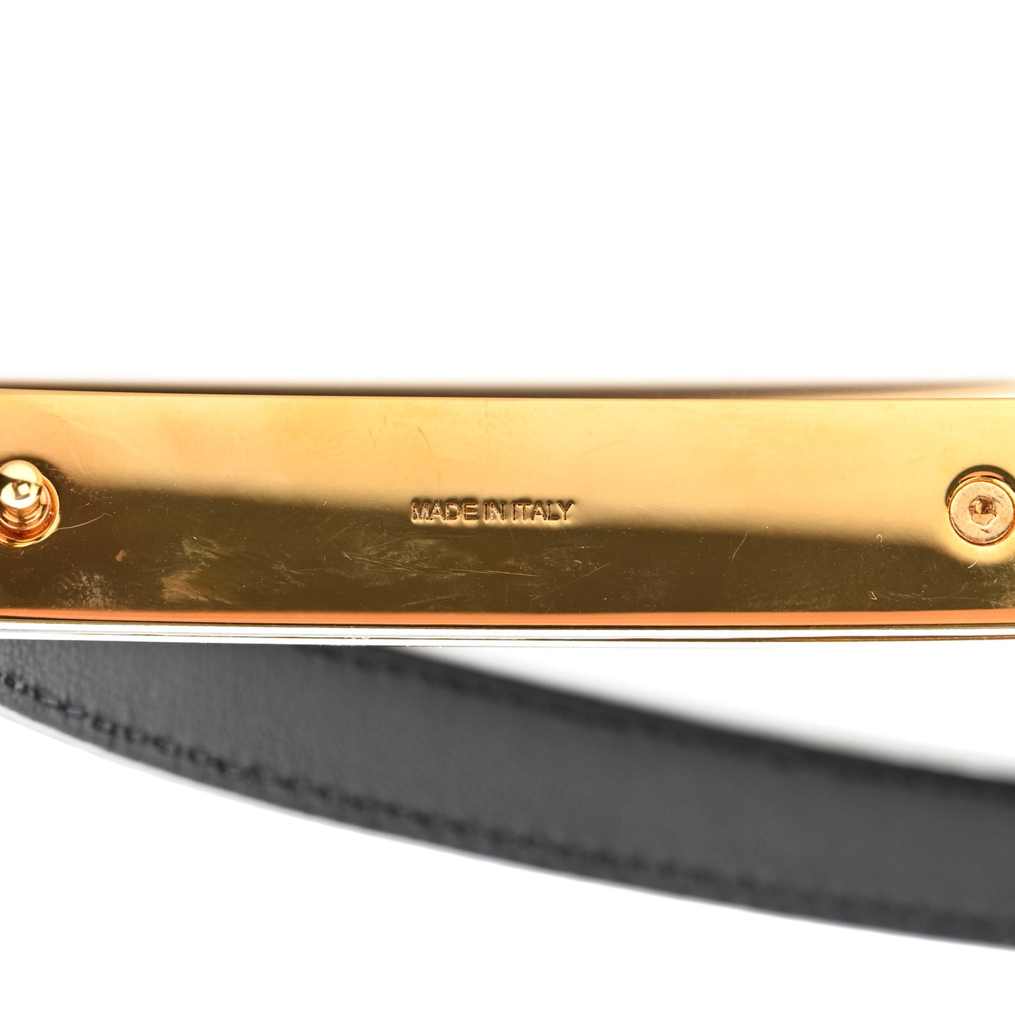 Calfskin Dior ID Belt 85/34 Black