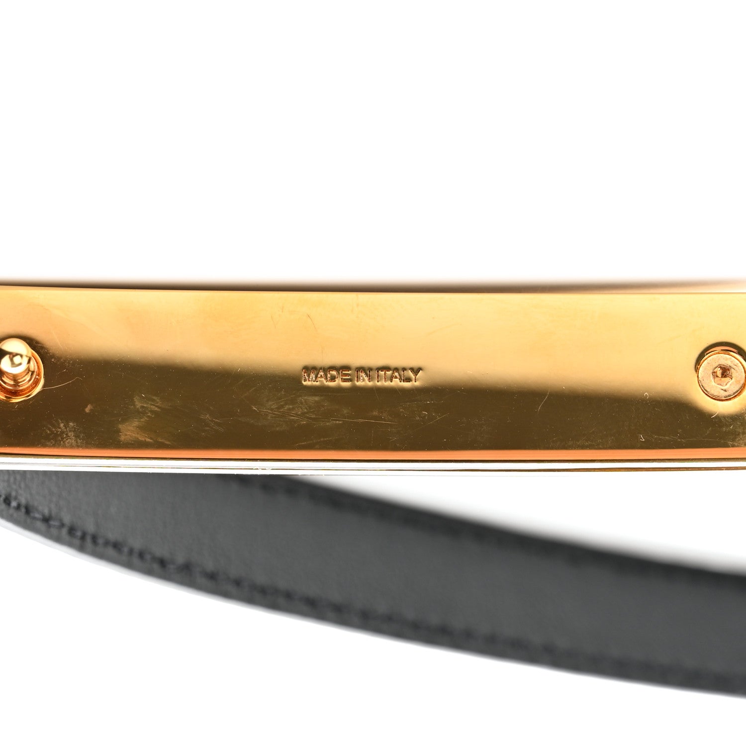 Christian Dior Calfskin Dior ID Belt 85/34 Black 8 of 9