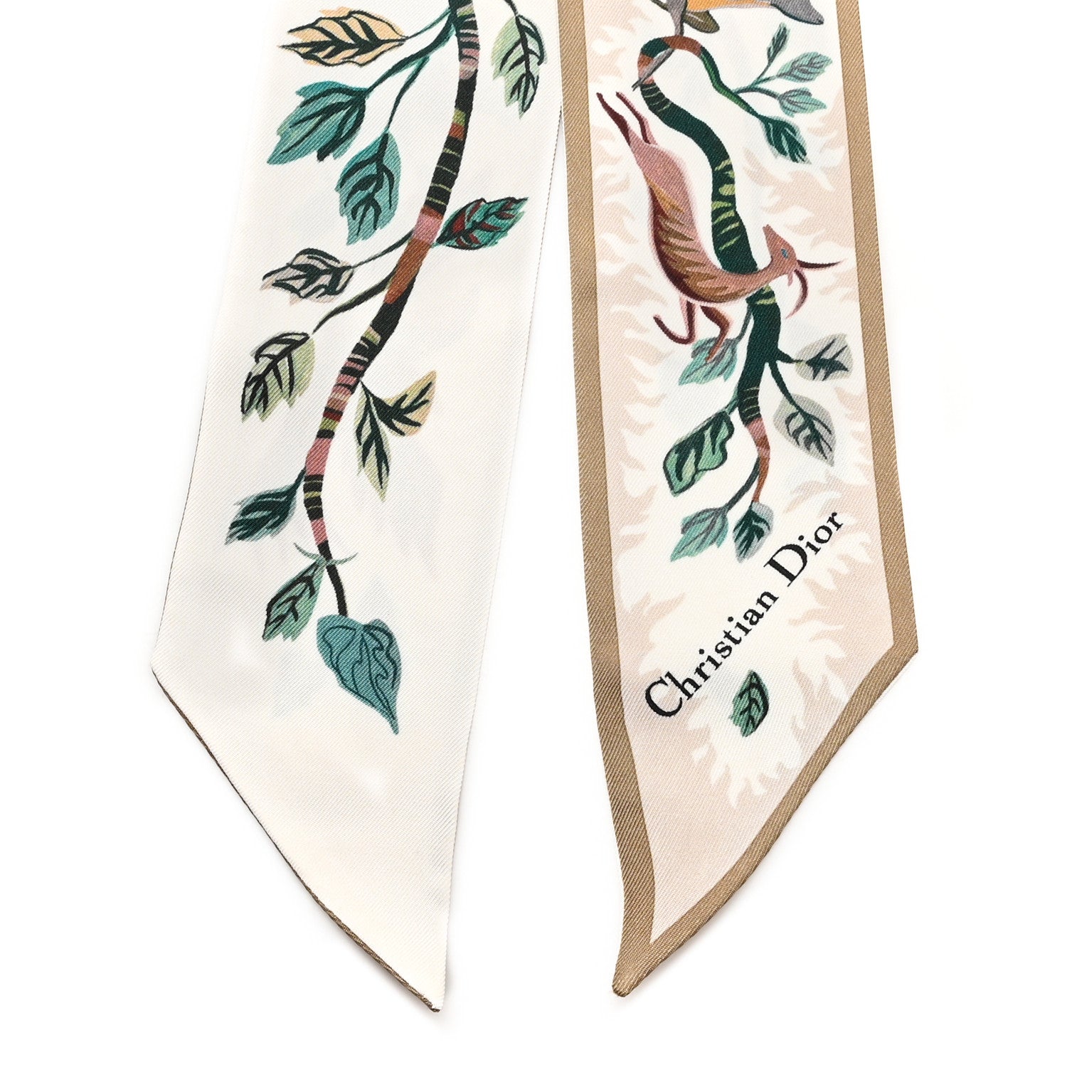 Christian Dior Silk Mitzah Scarf Multicolor 2 of 3