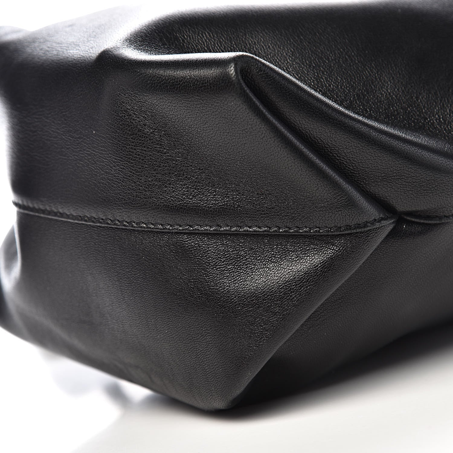 Saint Laurent Lambskin Small Teddy Bucket Bag Black 10 of 11