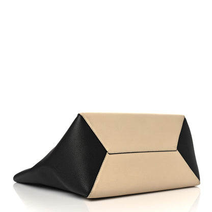 Louis Vuitton Calfskin Lockme Cabas Vanille Black 4 of 6
