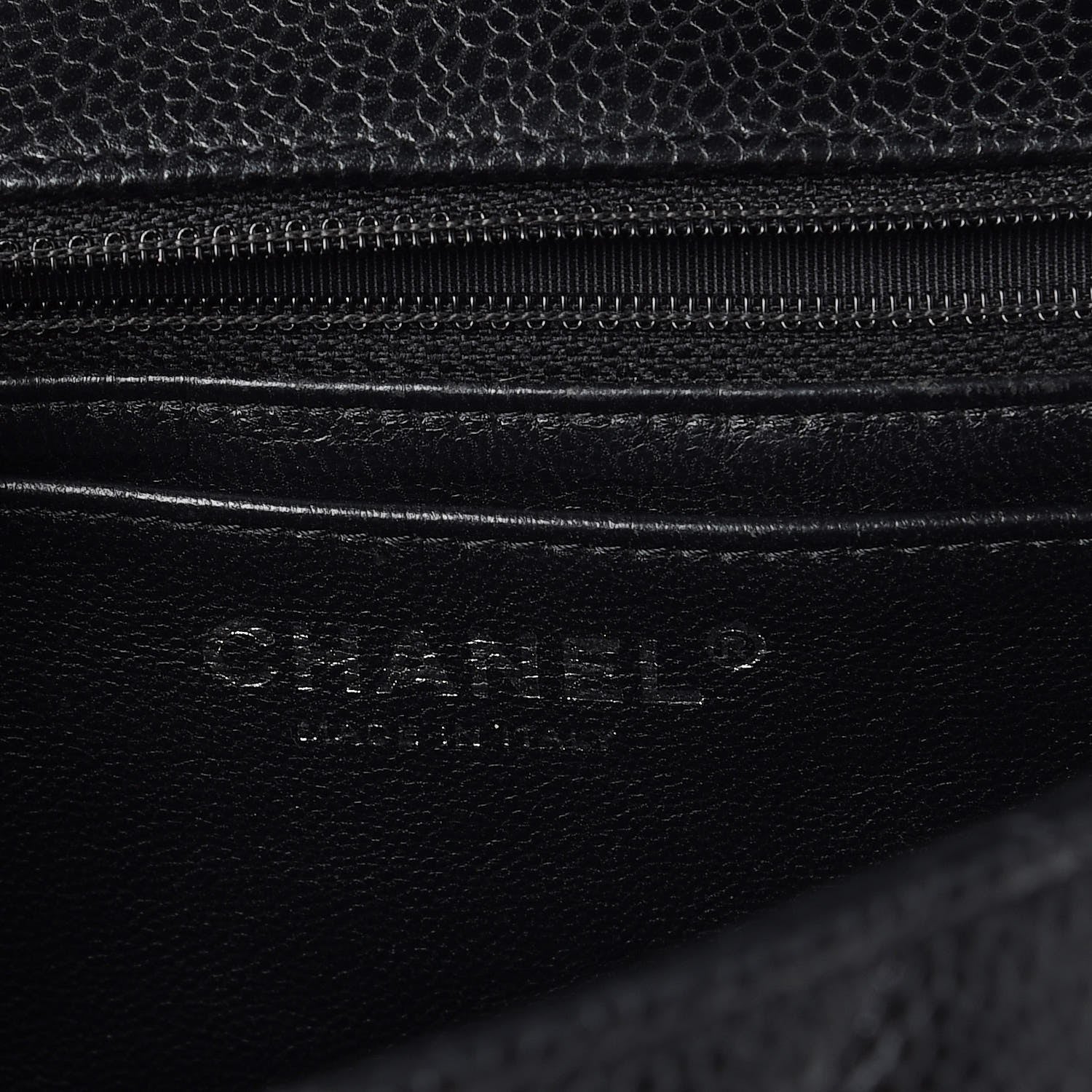 Chanel Caviar Quilted Jumbo Single Flap Black 6 of 8