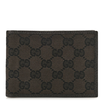 Gucci Monogram Bi-Fold Wallet Brown 1 of 9