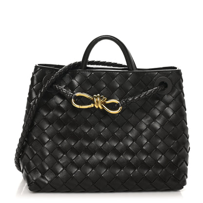 Bottega Veneta Nappa Intrecciato Small Andiamo Shoulder Bag Fondant 1 of 9