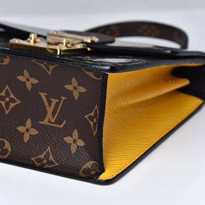 Louis Vuitton Vernis Epi Monogram Spring Street Bitume Metallise 8 of 10