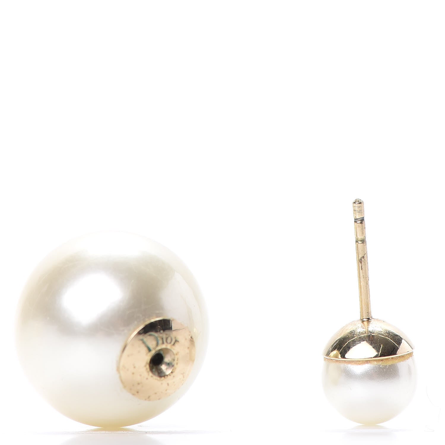 Christian Dior Pearl Mise En Dior Tribal Earrings 3 of 4