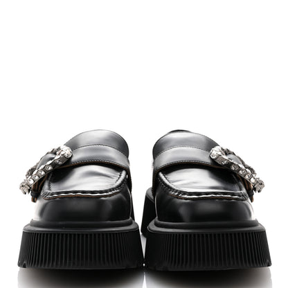 Gucci Cordovan Lux Dionysus Hunder Loafers 39.5 Black 3 of 12