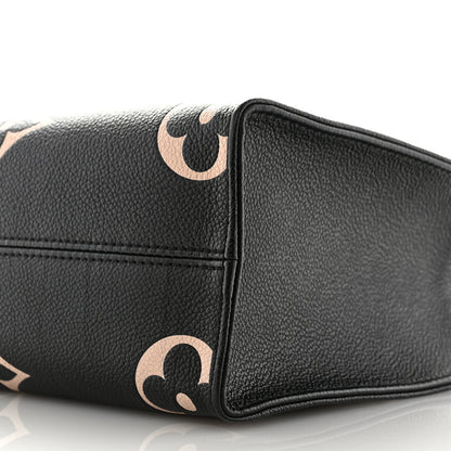 Louis Vuitton Empreinte Monogram Giant Onthego PM Black Beige 9 of 10