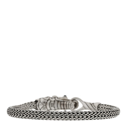 John Hardy Sterling Silver Blue Sapphire Legends Naga Station Bracelet 3 of 4