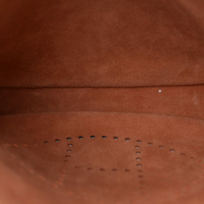 Hermes Taurillon Clemence Evelyne II PM Potiron 5 of 15