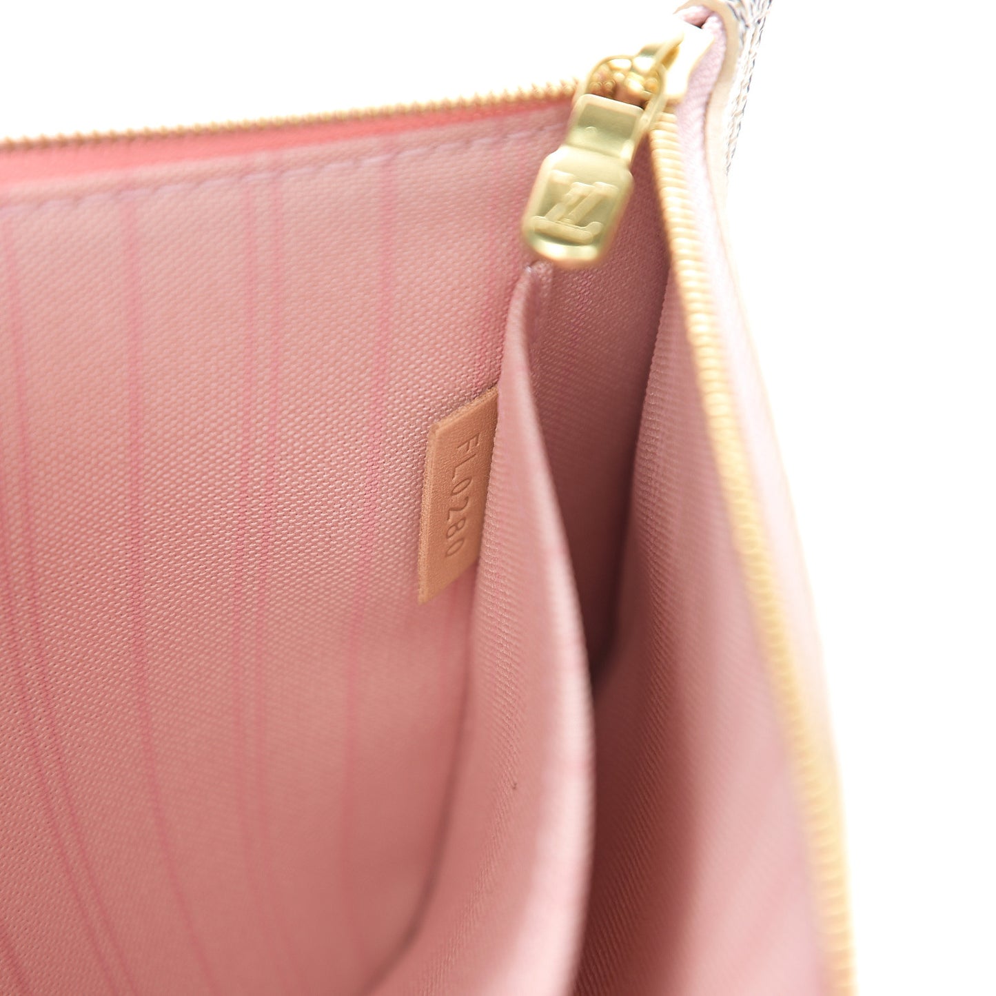 Damier Azur Neverfull MM GM Pochette Rose Ballerine