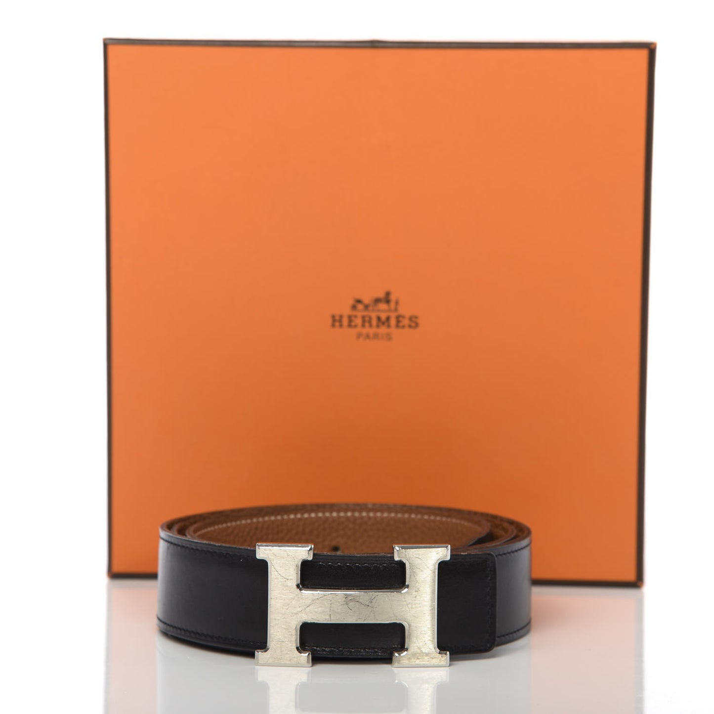 Box Togo 32mm H Belt 95 Black Gold