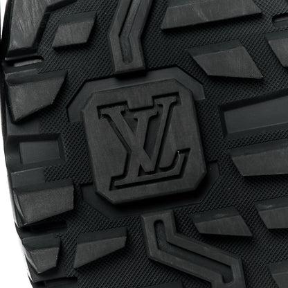Louis Vuitton Calfskin Mens Millenium Sneakers 10 Black 9 of 14