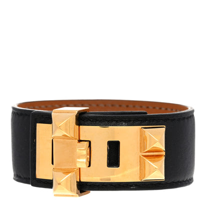 Hermes Swift Collier de Chien CDC 24 Bracelet T2 Black 1 of 7
