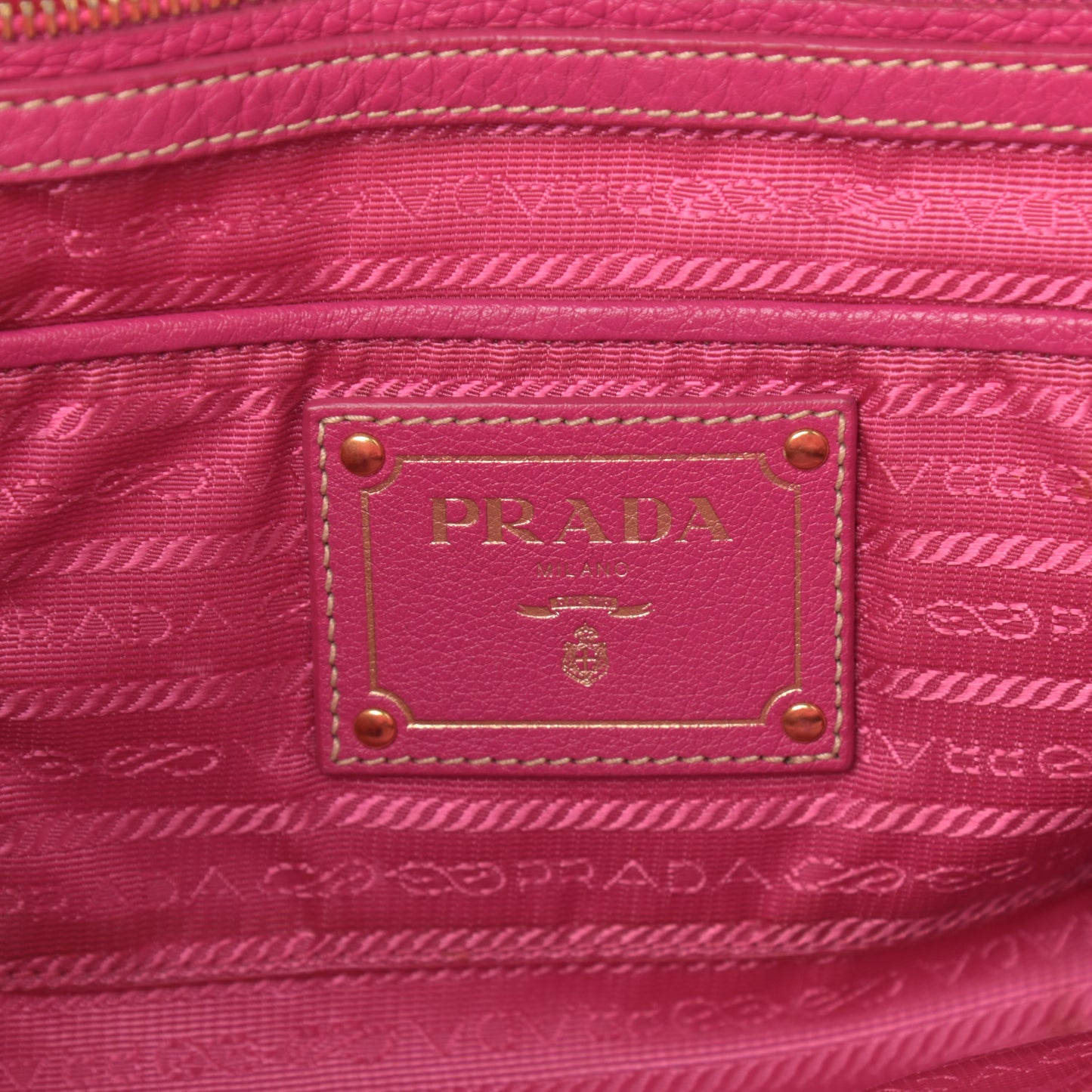 Tessuto Nylon Jacquard Logo Tote
