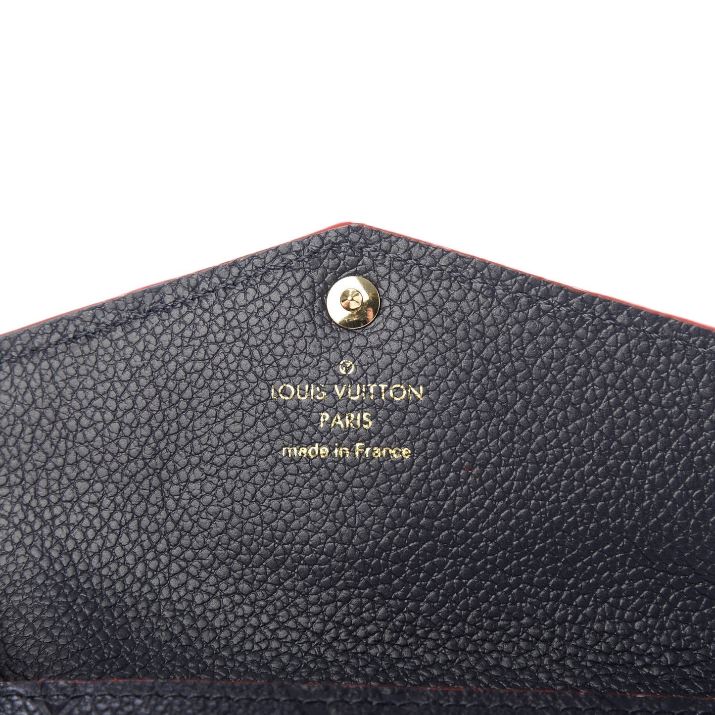 Empreinte Key Pouch Marine Rouge