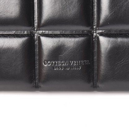 Bottega Veneta Calfskin Padded Paper Zip Wallet Black 6 of 7