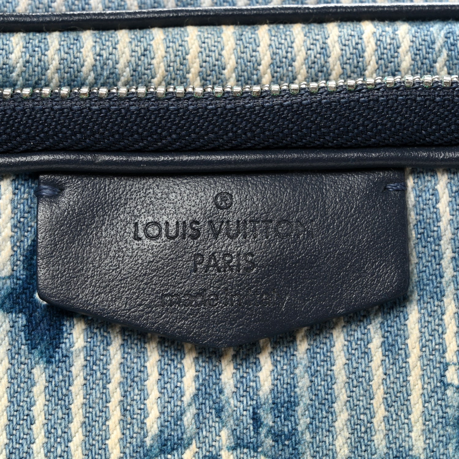 Louis Vuitton Hickory Stripes Denim Monogram Watercolor Outdoor