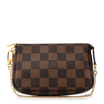 Louis Vuitton Damier Ebene Mini Pochette Accessories 1 of 7
